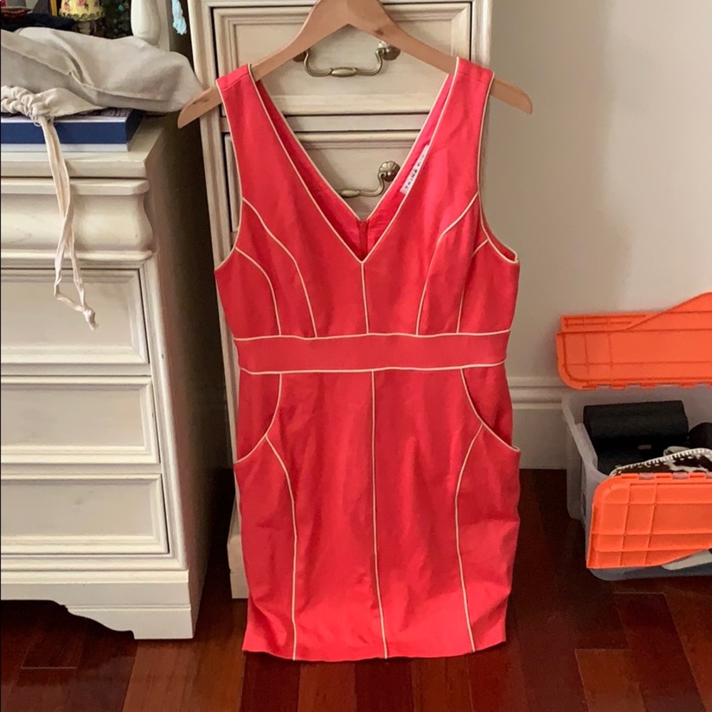 Trina Turk peach dress